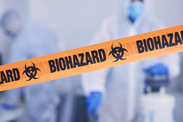 Professional Infectious Disease Decontamination technician working in Ridgewood, IL